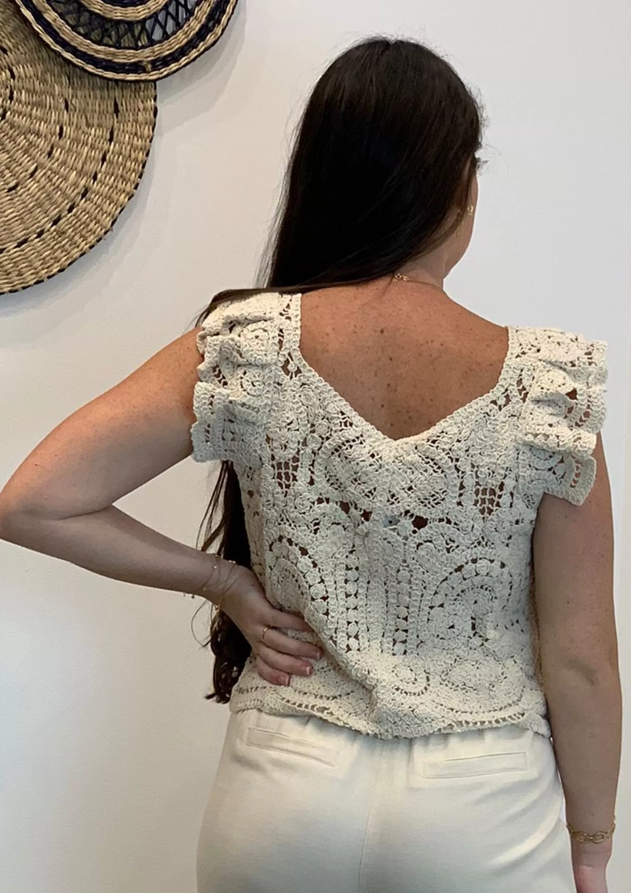 Top crochet ARIANA