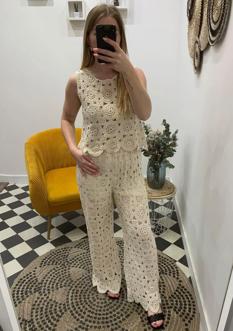 Pantalon crochet NAYA